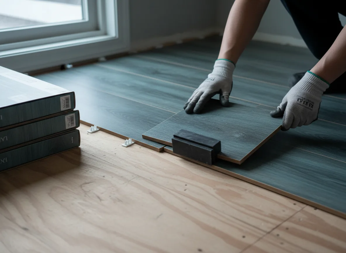 Luxury Vinyl Plank Installation company in Scroggins, TX